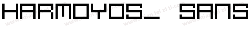 HarmoyOs_ Sans _sc M字体转换